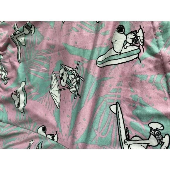 Munki Munki Snoopy Peanuts Women’s Sz 1X Pajama Pj Set Summer Tank & Shorts NEW - Picture 11 of 12